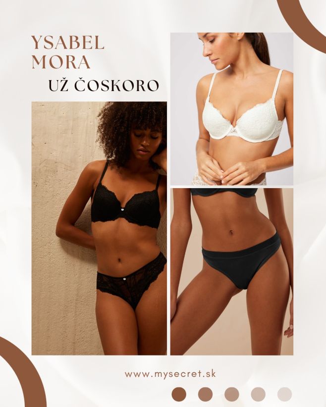 Predstavujeme značku Ysabel Mora – dokonalé spojenie pohodlia, kvality a ženskosti. 🤍 Už čoskoro v predaji exkluzívne na...