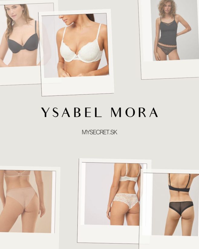 Objavte prémiovú bielizeň, ktorá sadne ako druhá koža. Komfort, jemné materiály a ženské strihy — teraz od značky Ysabel...